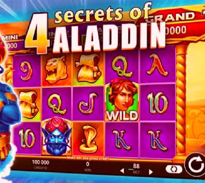 4 Secrets of Aladdin slot