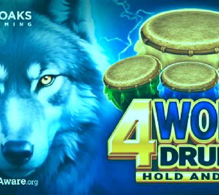 4 Wolf Drums online slot