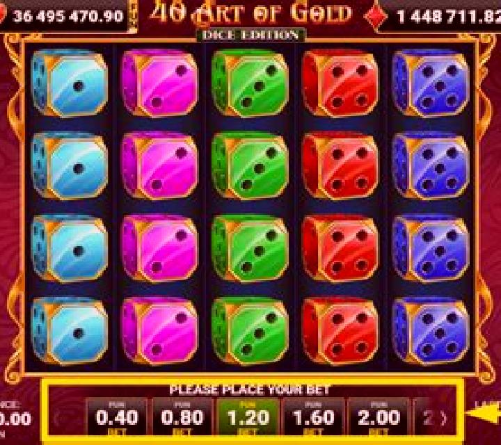 40 Art of Gold Dice Edition slot
