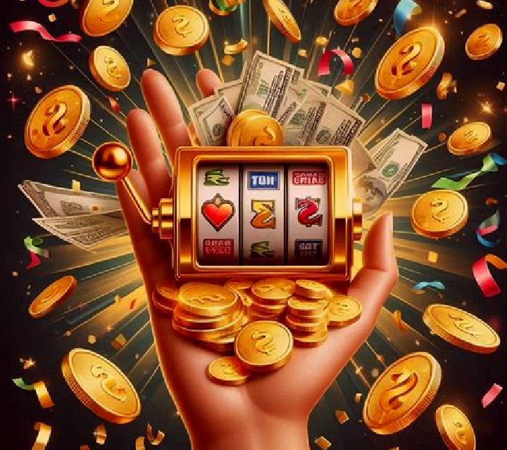 40 Art of Gold Golden Coins Link slot machine