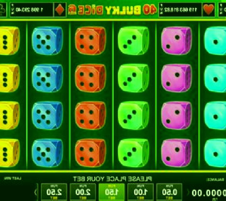 40 Bulky Dice 6 Reels online slot