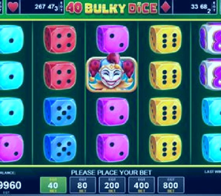 40 Bulky Dice slot