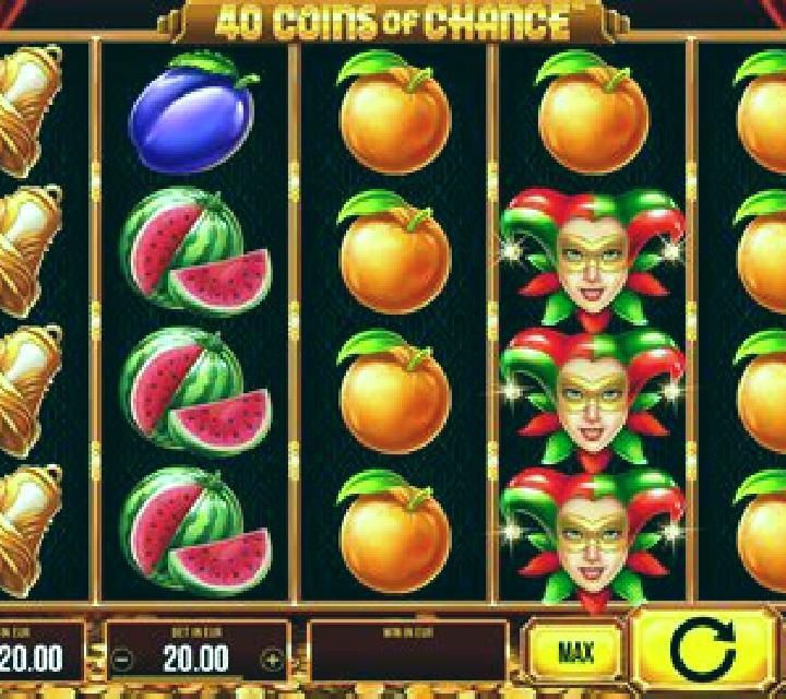 40 Coins of Chance slot game