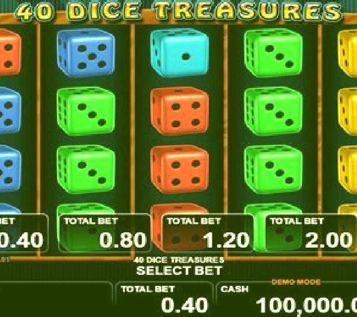 40 Dice Treasures slot