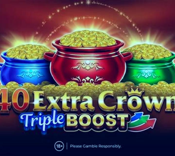 40 Extra Crown Triple Boost slot game