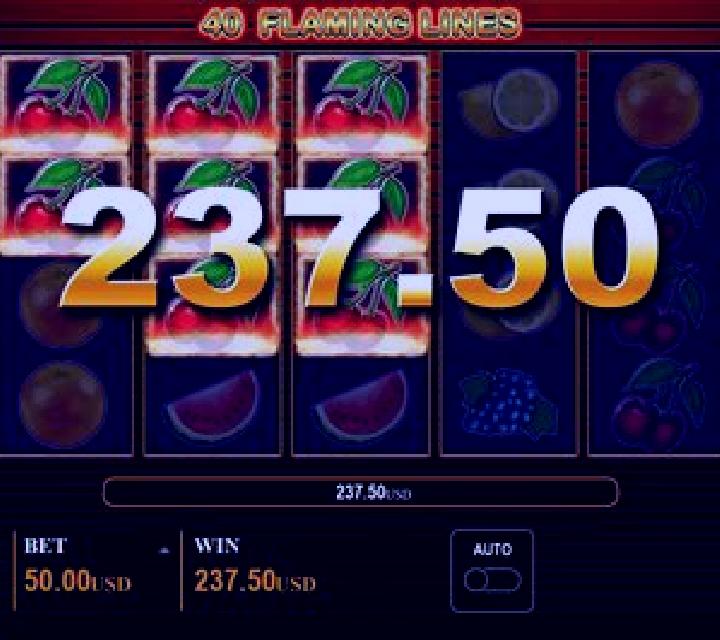40 Flaming Lines online slot