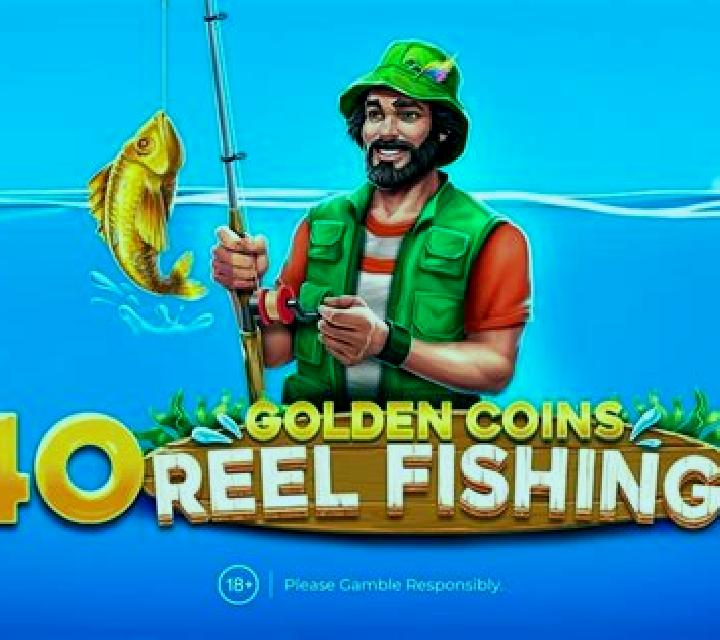 40 Golden Coins: Reel Fishing slot game