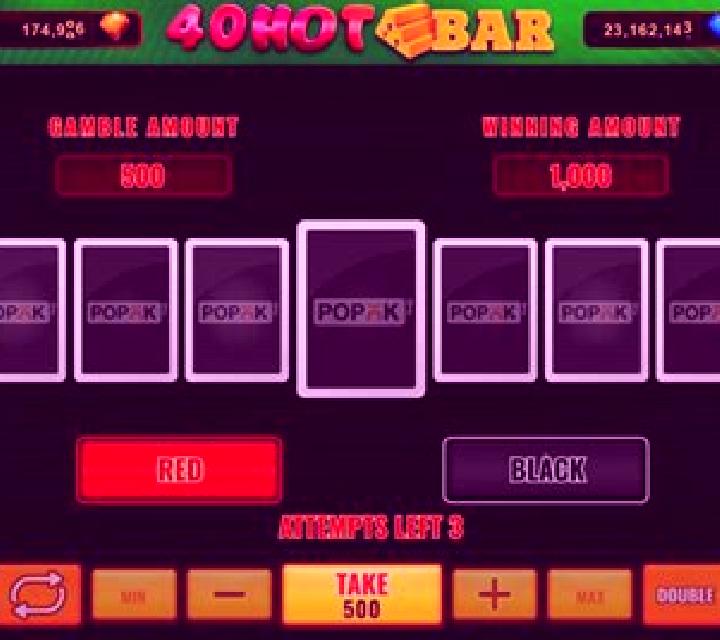 40 Hot Bar slot