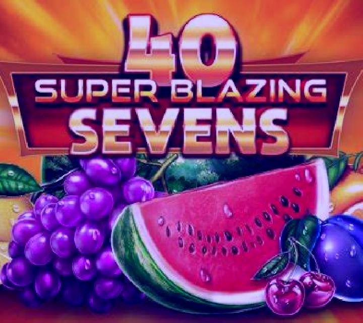 40 Super Blazing Sevens slot