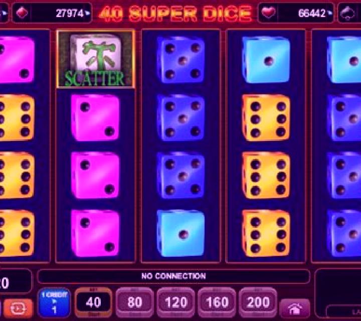 40 Super Dice slot game