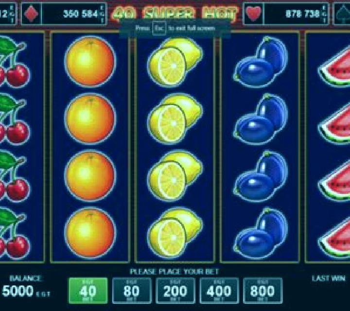 40 Super Hot slot game