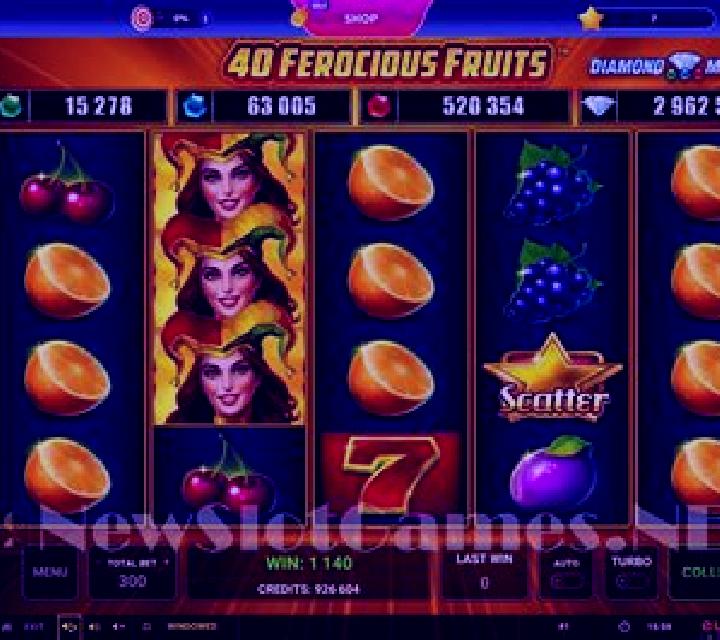 40 Sweet Fruits slot game