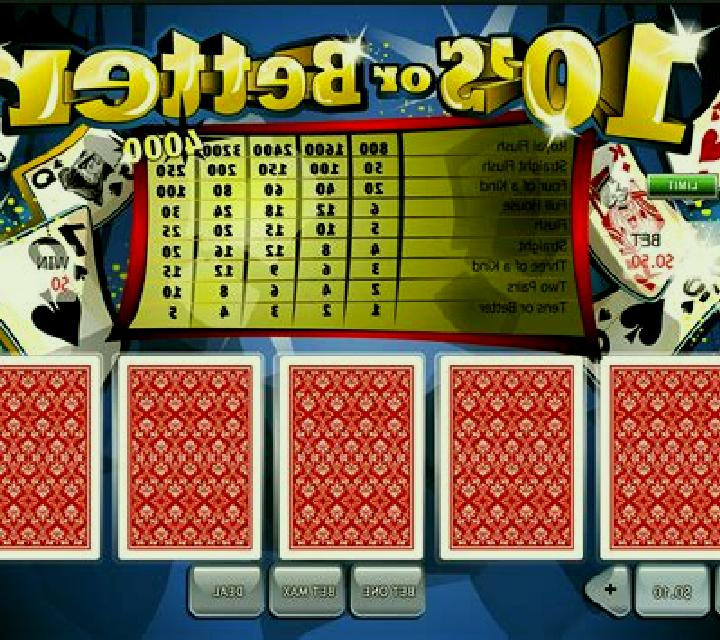4x Tens Or Better Poker slot