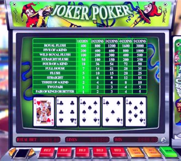 4x Vegas Joker Poker online slot