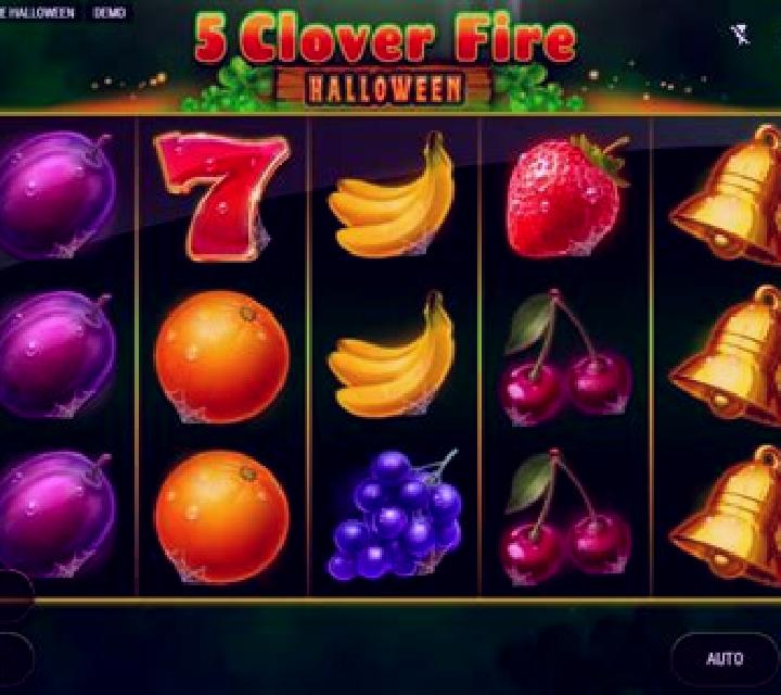 5 Clover Fire Halloween slot game
