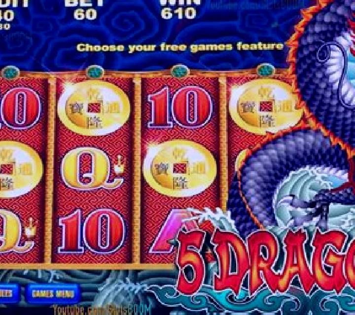 5 Dragons (Aristocrat) slot game