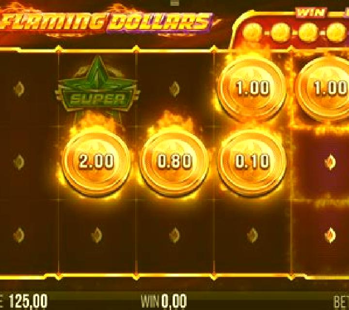 5 Flaming Dollars slot