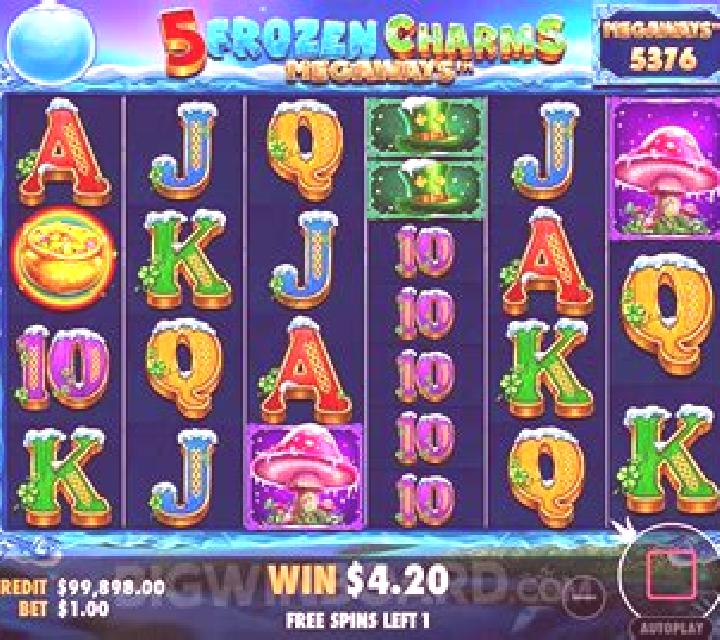 5 Frozen Charms Megaways slot