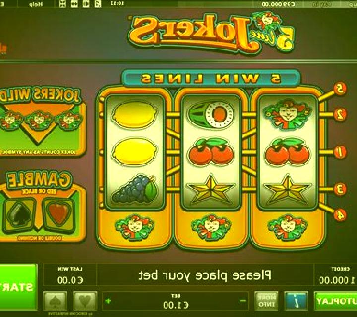 5 Line Jokers slot game