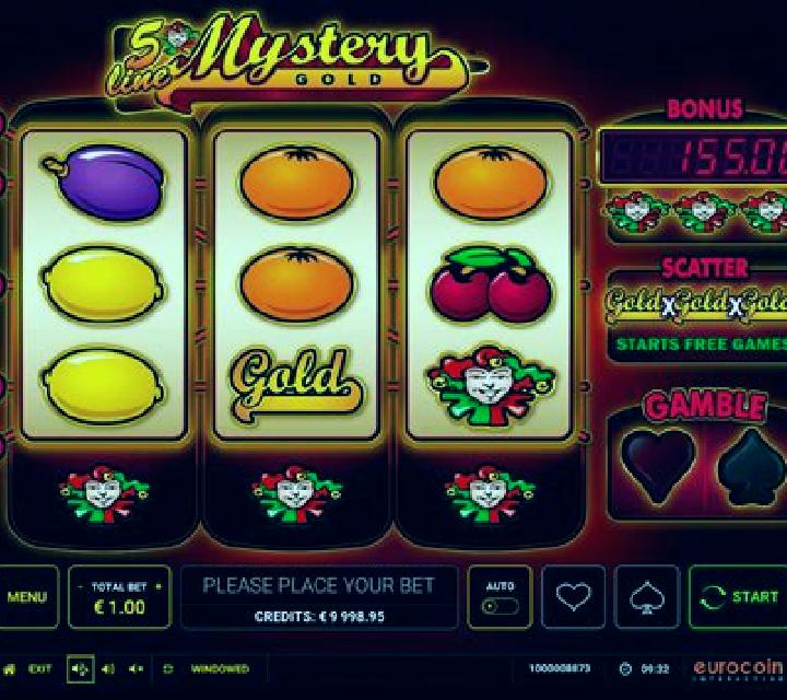 5 Line Mystery slot game