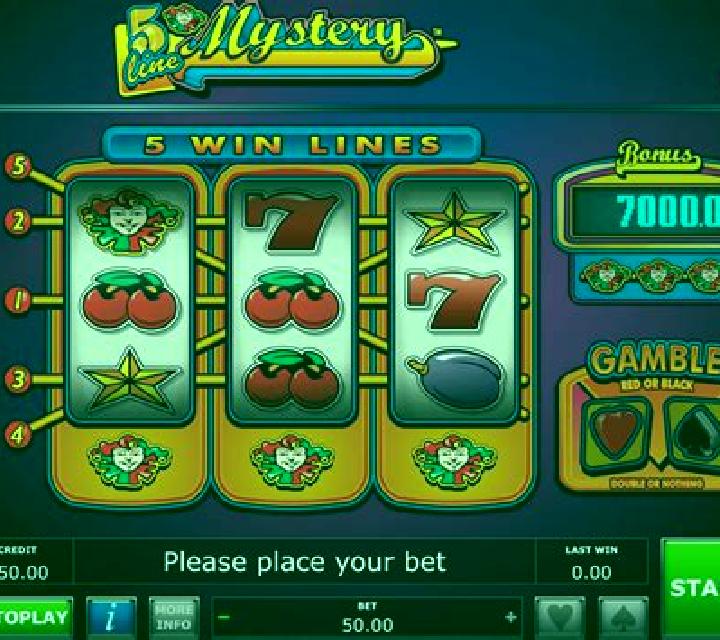 5 Line Mystery slot