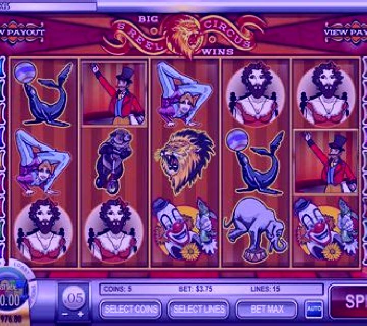 5 Reel Circus slot machine