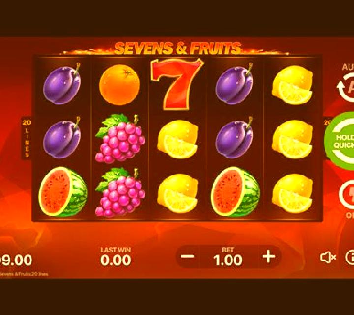 5 Super Sevens & Fruits online slot