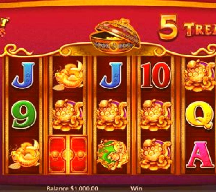 5 Treasures Jackpot Festival slot machine