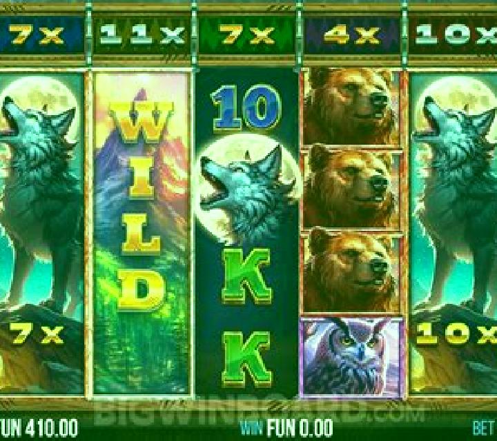 5 Wild Wolves slot