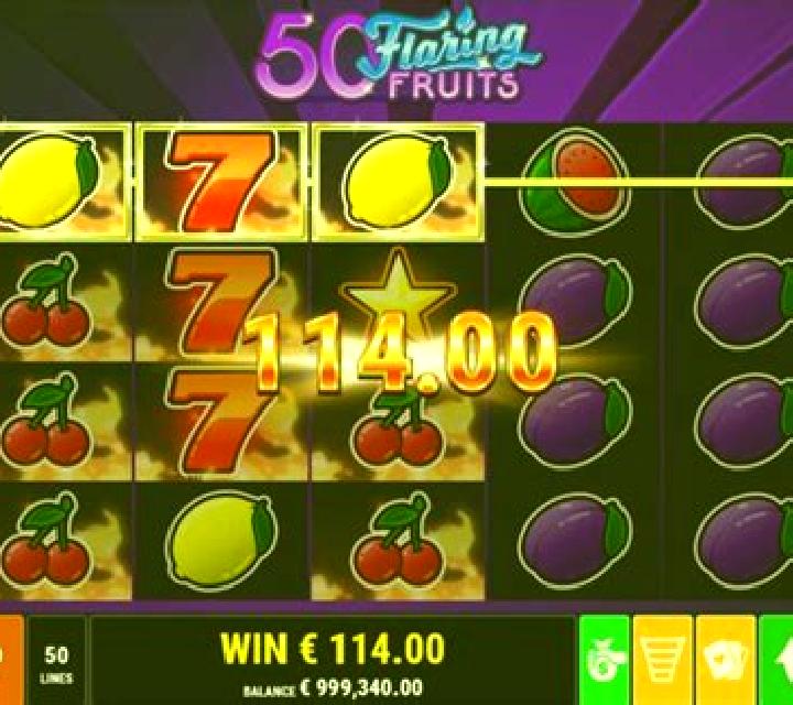 50 Flaring Fruits online slot