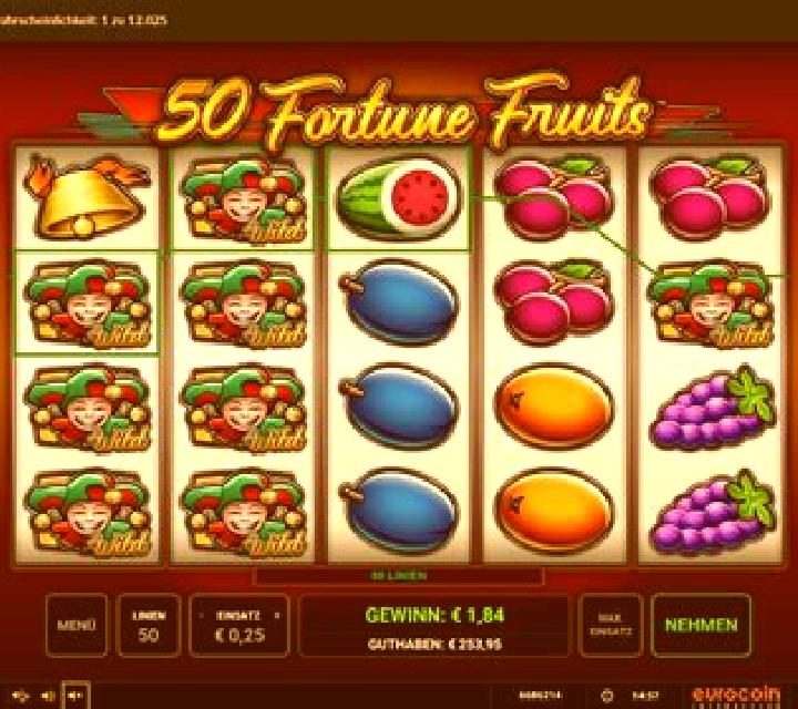 50 Fortune Fruits online slot