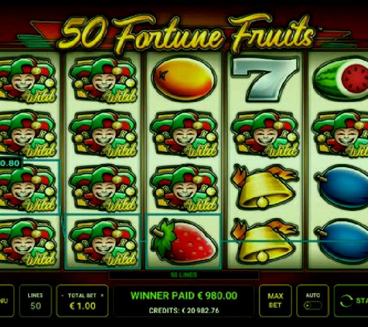 50 Fortune Fruits slot game