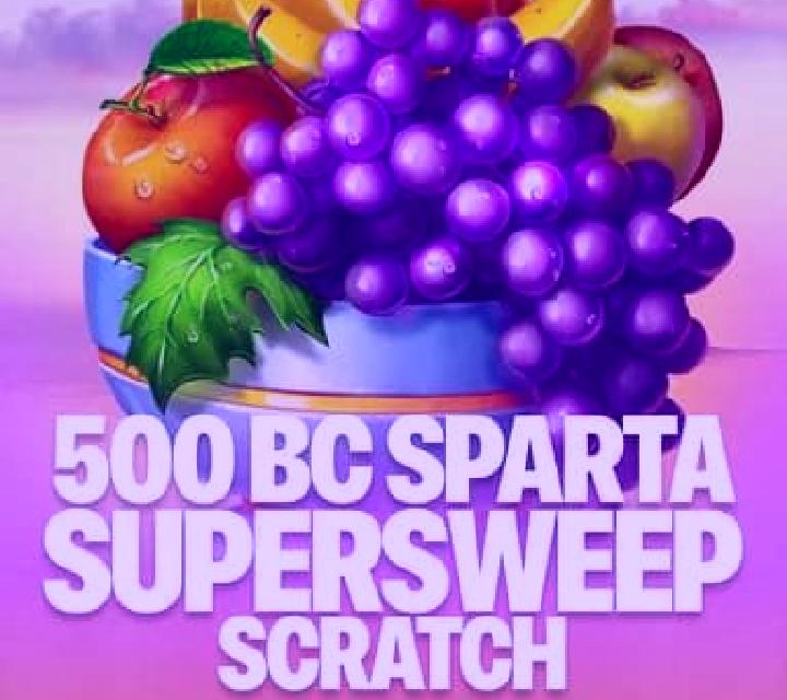 500 BC Sparta Supersweep Scratch slot game