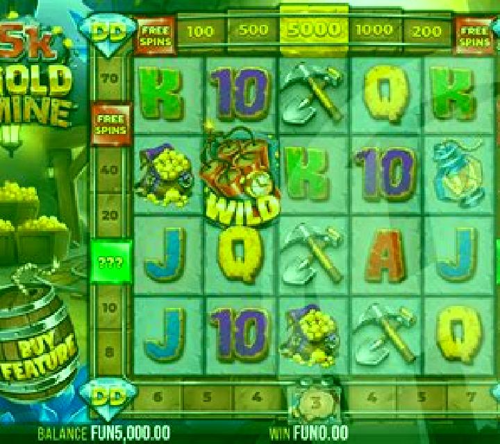 5k Gold Mine Dream Drop slot game
