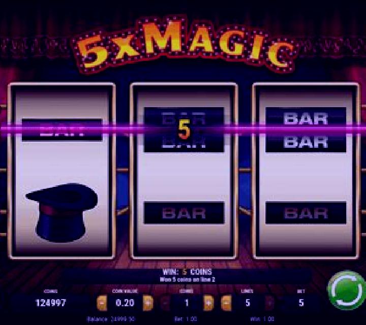 5x Magic online slot