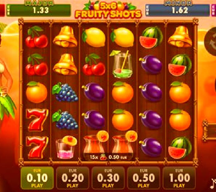 5x6 Fruity Shots slot machine