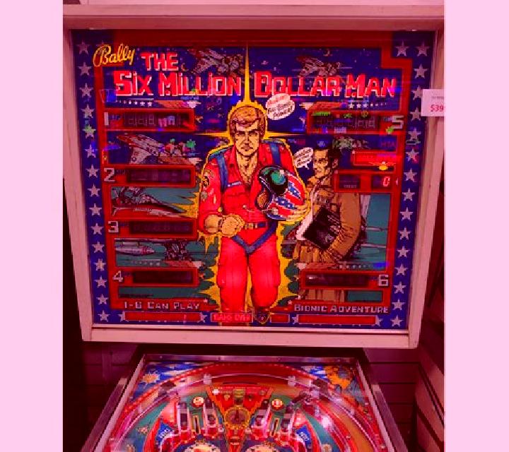 6 million Dollar Man slot machine
