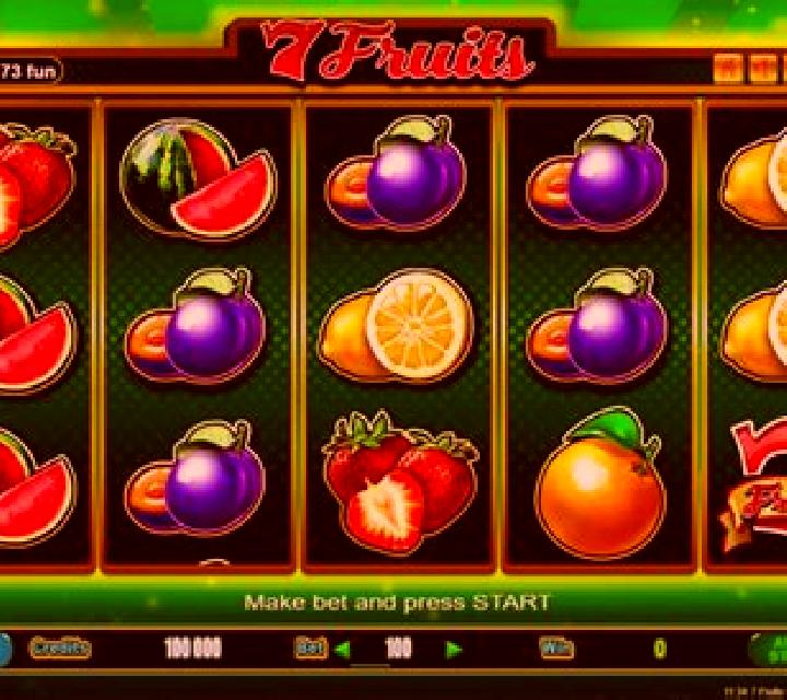 7 Fruits slot machine