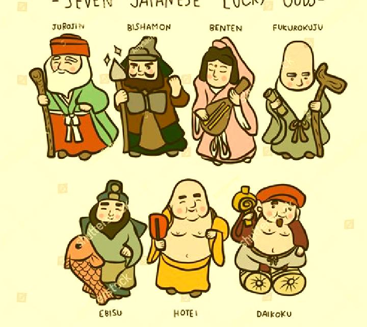 7 Lucky Gods slot game