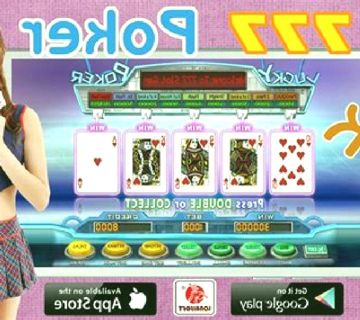 777 Poker slot machine