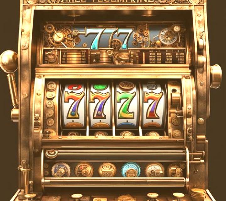 777 Steampunk slot machine