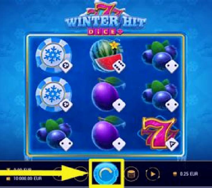 777 Winter Hit Dice slot