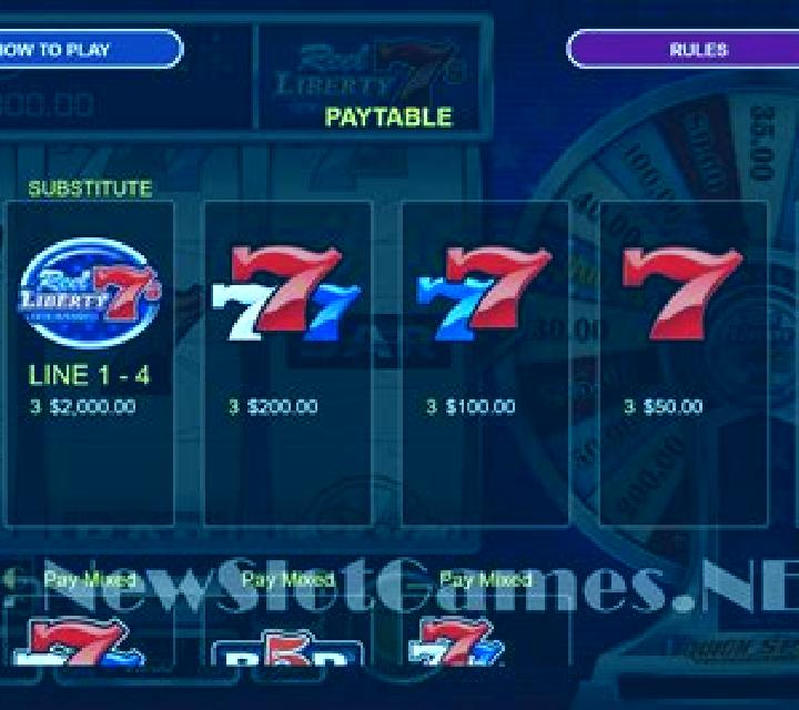 7s Fury 20 slot machine