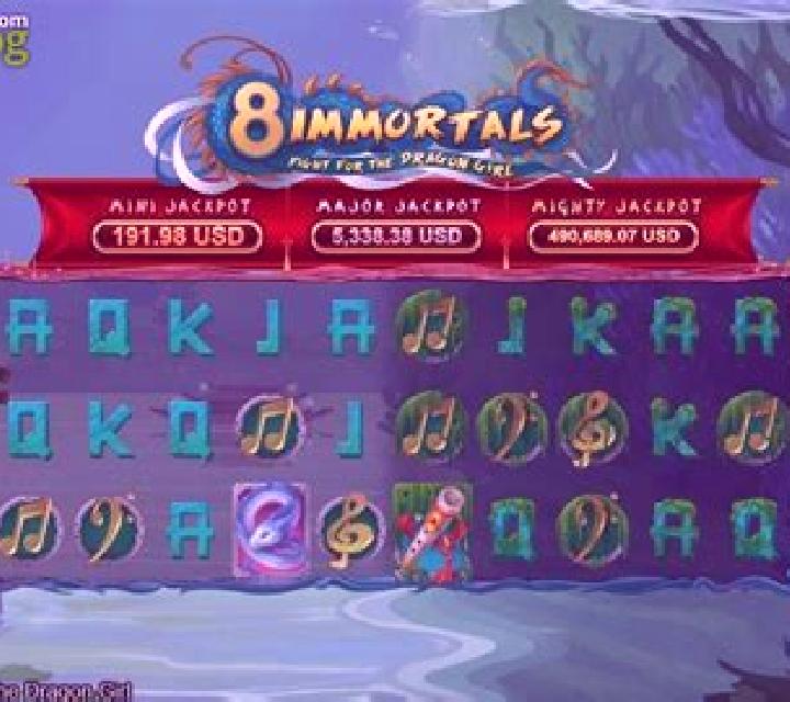 8 Immortals Fight For The Dragon Girl online slot