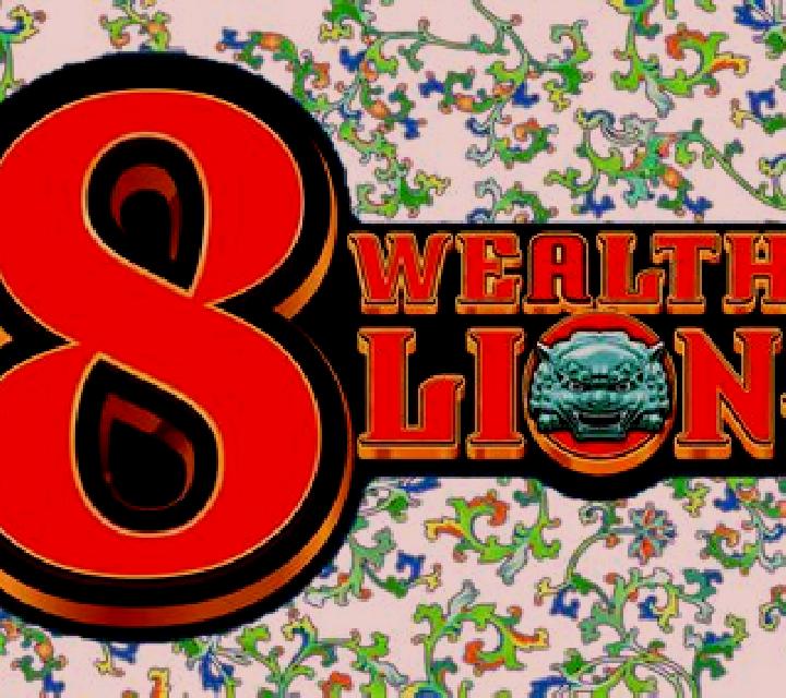 8 Wealthy Lions slot machine