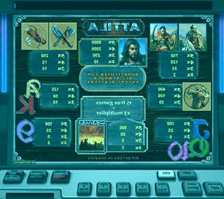 81 Attila slot machine