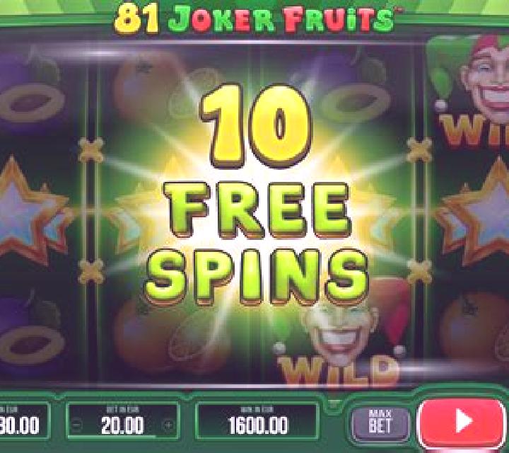 81 Joker Fruits slot machine