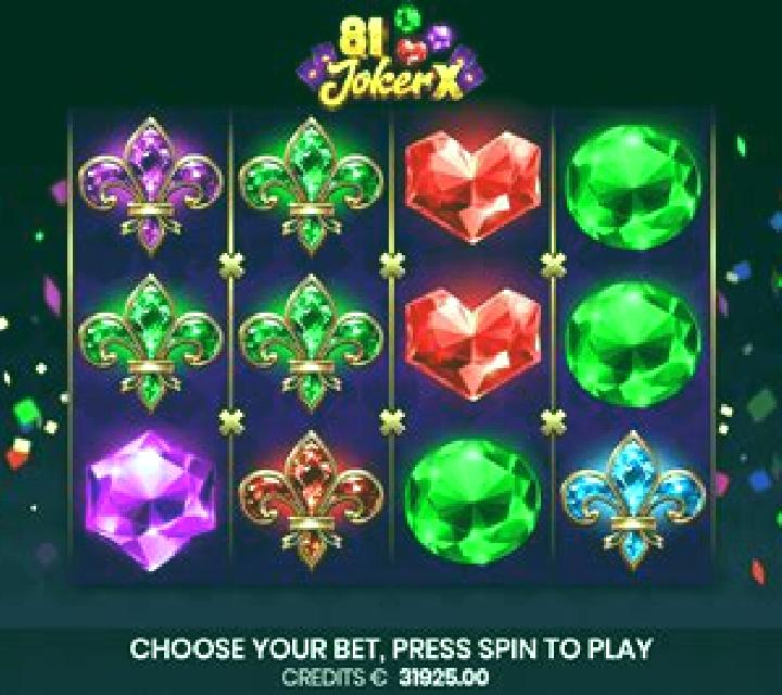 81 JokerX slot game