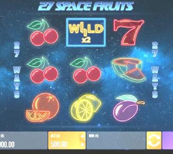 81 Space Fruits slot machine