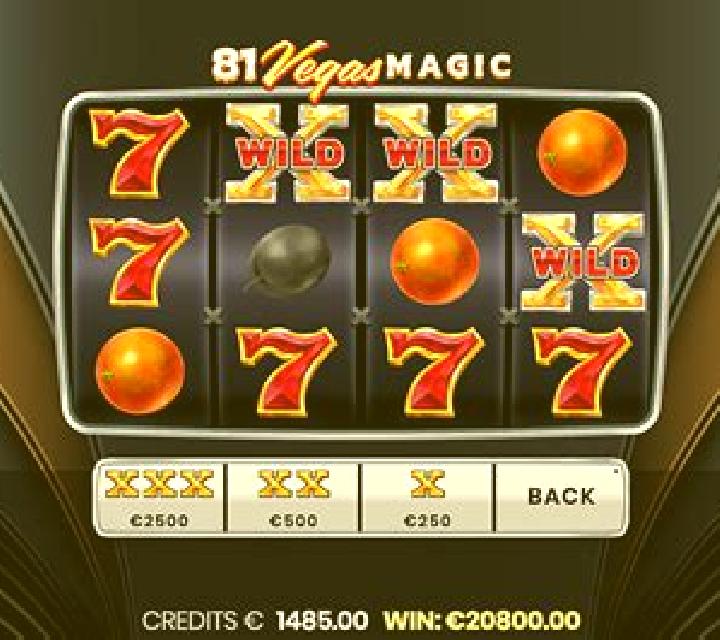 81 Vegas Magic slot game